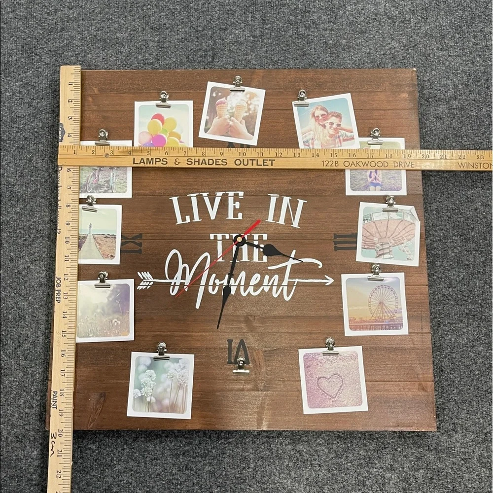 - *NWT Custom Memory Board Wall Clock